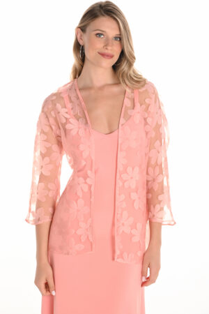 Frank Lyman 251286 Blush Chiffon Cover-Up