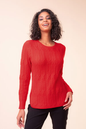 42 A48068 red scarf detached