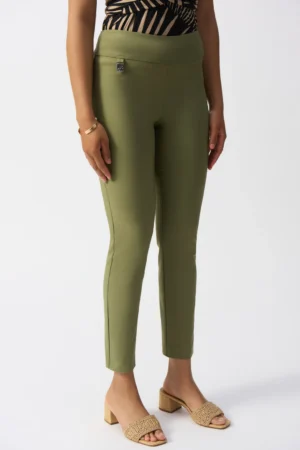 Joseph Ribkoff 201483 Cactus Classic Slim Fit Trousers