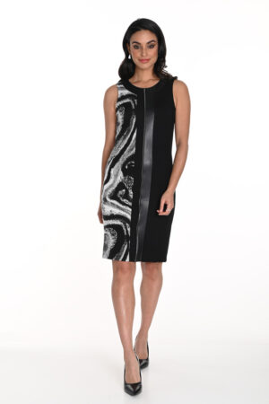 Frank Lyman 243296 Black/Grey Dress