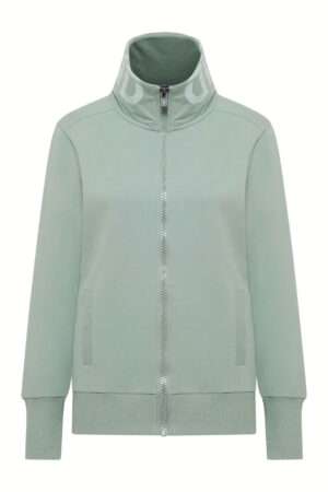 Elbsand 70348 Silt Green Long Sleeve Sweat Jacket