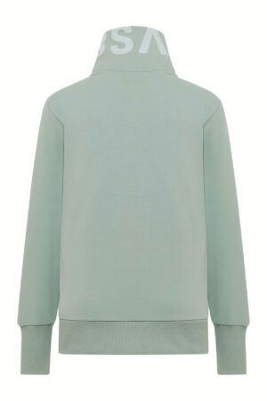 Elbsand 70348 Silt Green Long Sleeve Sweat Jacket