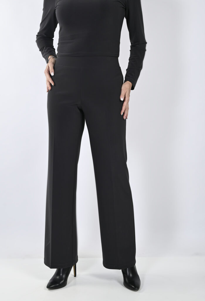 Frank Lyman 233015 Black Wide Leg Trousers