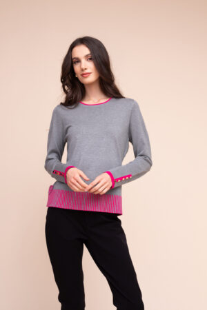 150 A48041 silver fuchsia