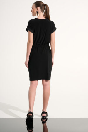 Joseph Ribkoff 262630 Silky Knit And Memory Straight Wrap Dress (3)